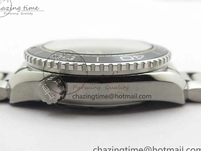 0217 Planet Ocean 39.5mm Black Ceramic Bezel SS VSF 1:1 Best Edition Black Dial on SS Bracelet A Stretchable 7890